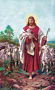 The Good Shepherd by Bernhard Plockhorst - public domain, originally published before 1923 in UK and USA.