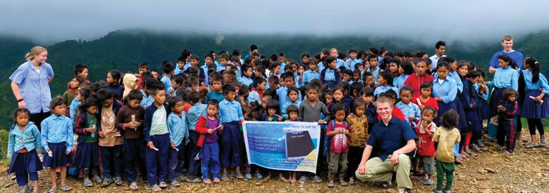 Nepal mission trip helpers