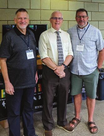 Full-time CLC
missionaries (l-r): Pastor Peter Evensen, Pastor Bruce Naumann,
Pastor Todd Ohlmann