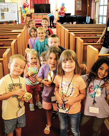 Vacation Bible School children