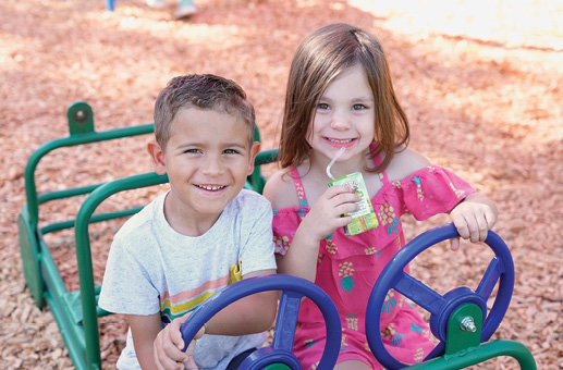 Participants in the Learning with Littles at Immanuel Winter Haven