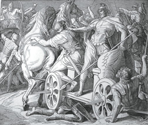 A man is being held down by a group of people while a horse stands nearby.

AI generated content